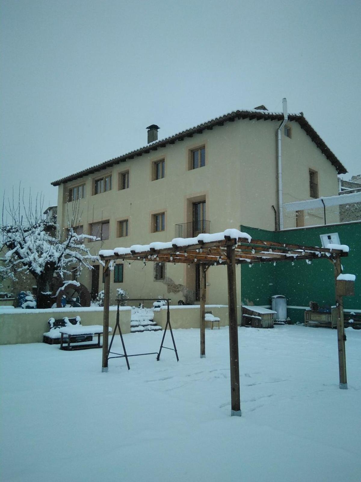 Albergue Casa De L'Aigua Beceite Buitenkant foto